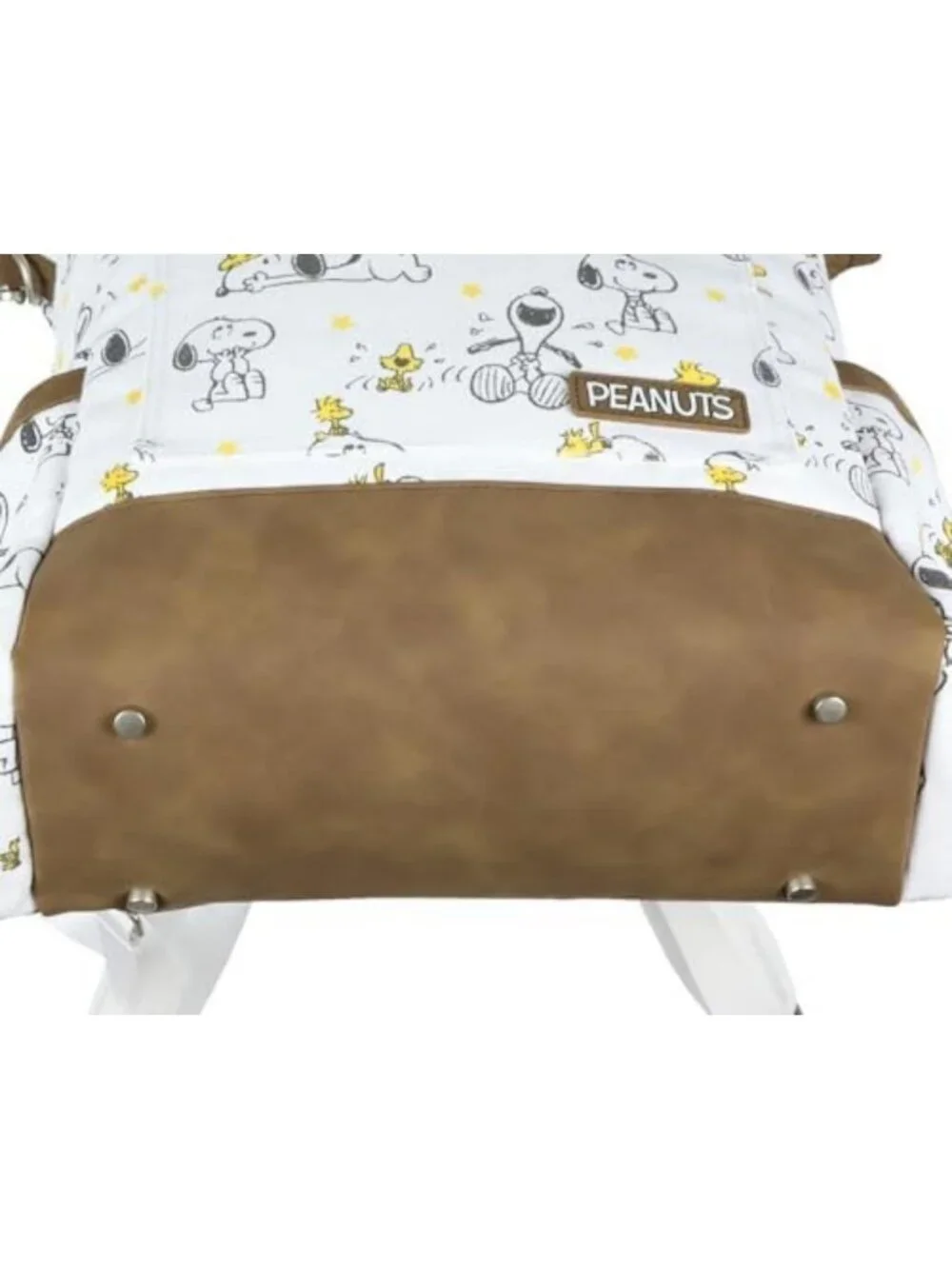 Snoopy & Woodstock Convertible Totepack Backpack with Handles & Strap, 16